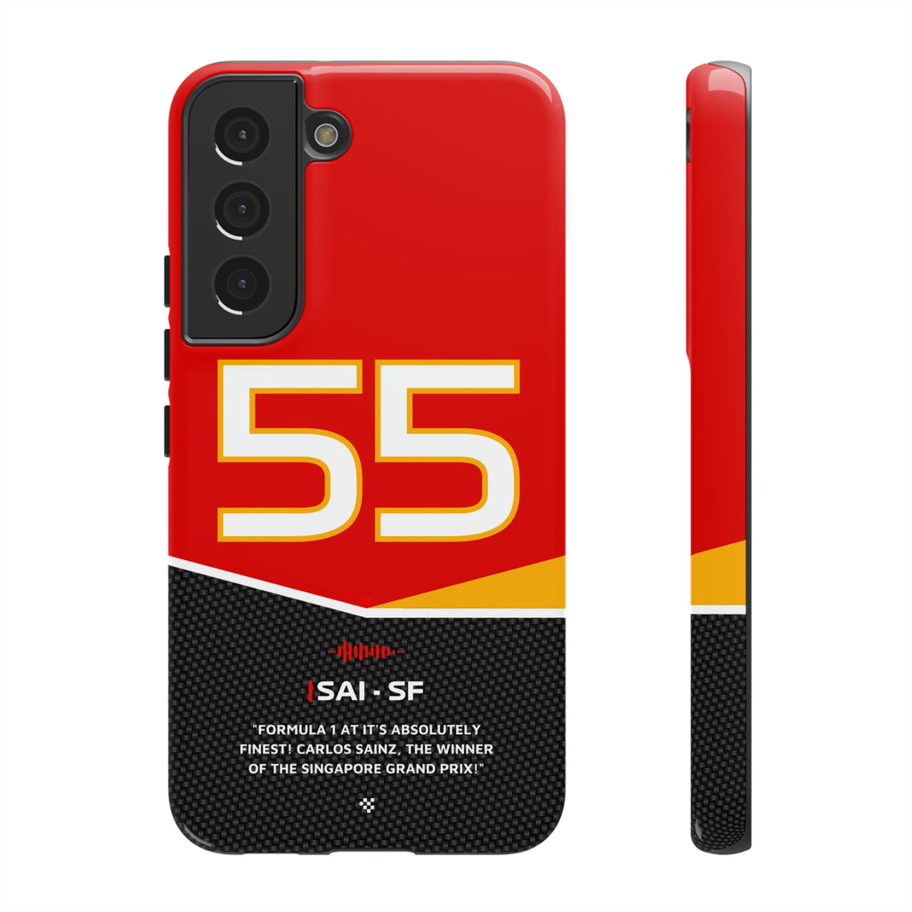 Carlos Sainz F1 Car Phone Case 2024 - NEVERLESS