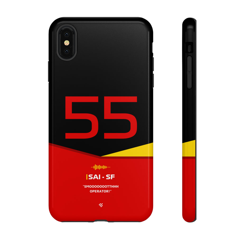 Carlos Sainz F1 Helmet Phone Case 2024 - NEVERLESS