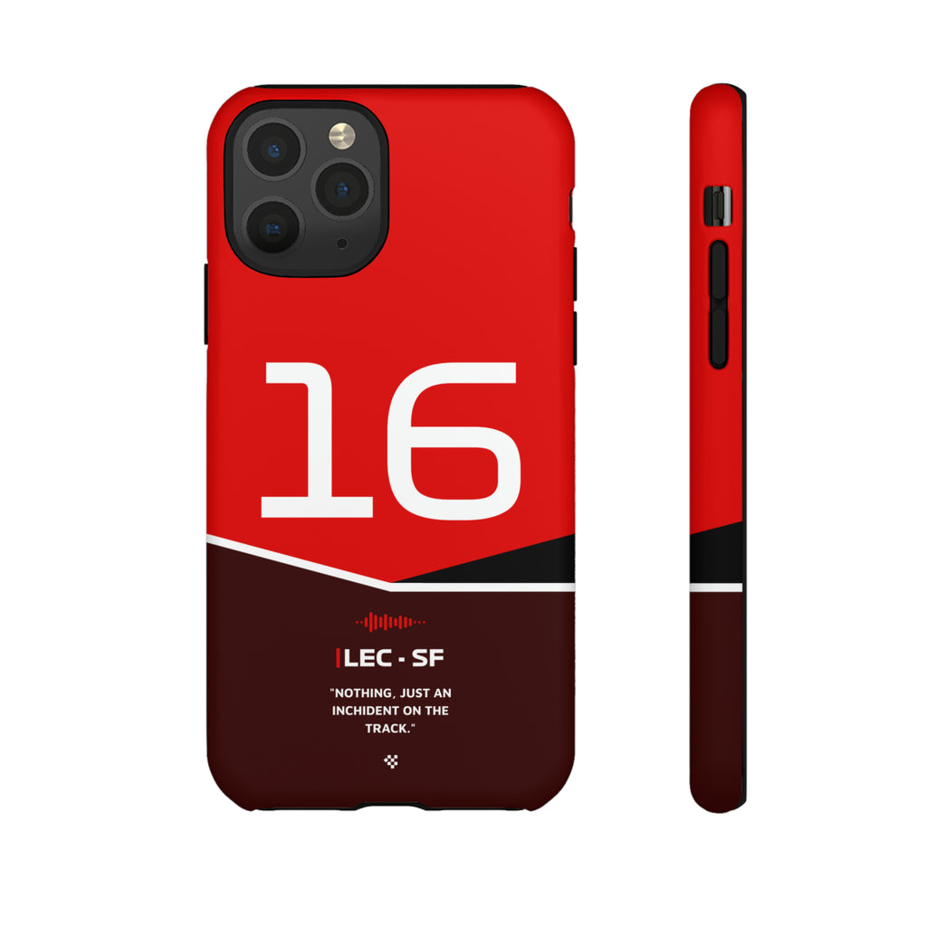 Charles Leclerc F1 Helmet Phone Case 2024 - NEVERLESS