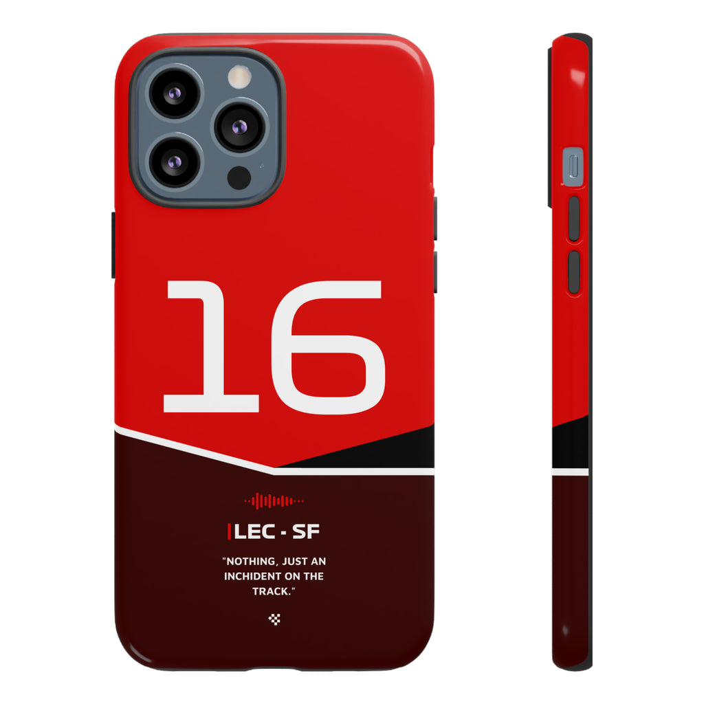 Charles Leclerc F1 Helmet Phone Case 2024 - NEVERLESS