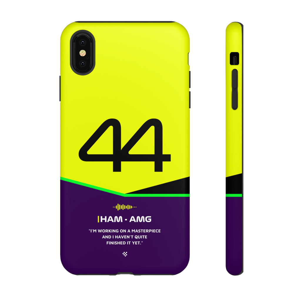 Lewis Hamilton F1 Helmet Phone Case 2024 - NEVERLESS