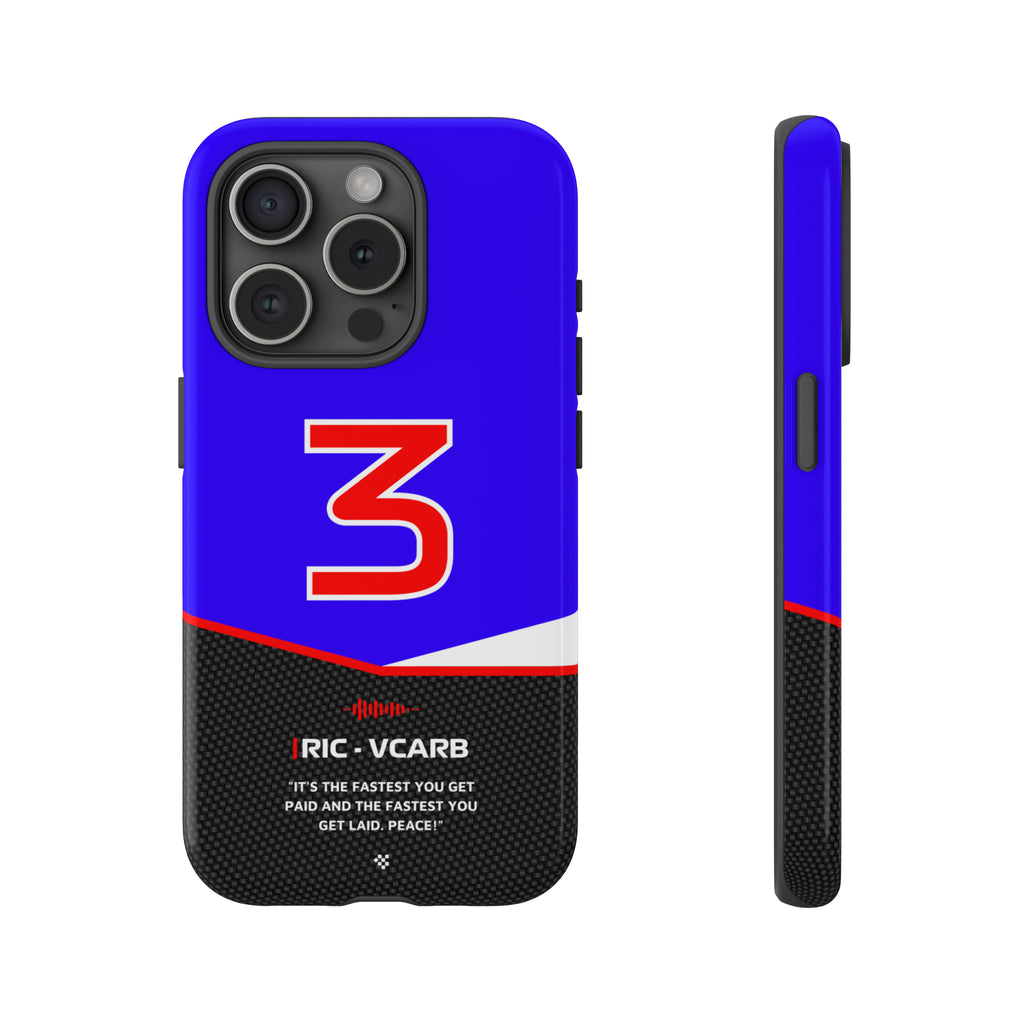 Daniel Ricciardo F1 Car Phone Case 2024 - NEVERLESS