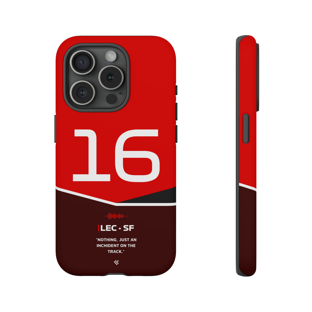 Charles Leclerc F1 Helmet Phone Case 2024 - NEVERLESS