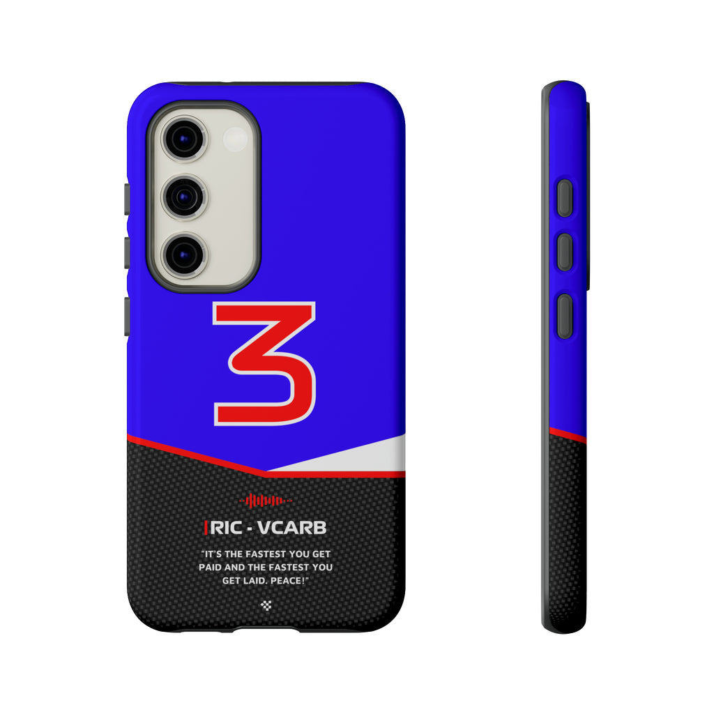 Daniel Ricciardo F1 Car Phone Case 2024 - NEVERLESS