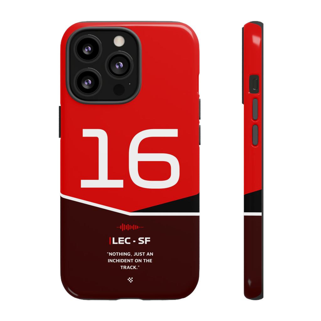 Charles Leclerc F1 Helmet Phone Case 2024 - NEVERLESS
