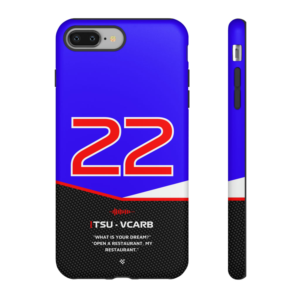 Yuki Tsunoda F1 Car Phone Case 2024 - NEVERLESS