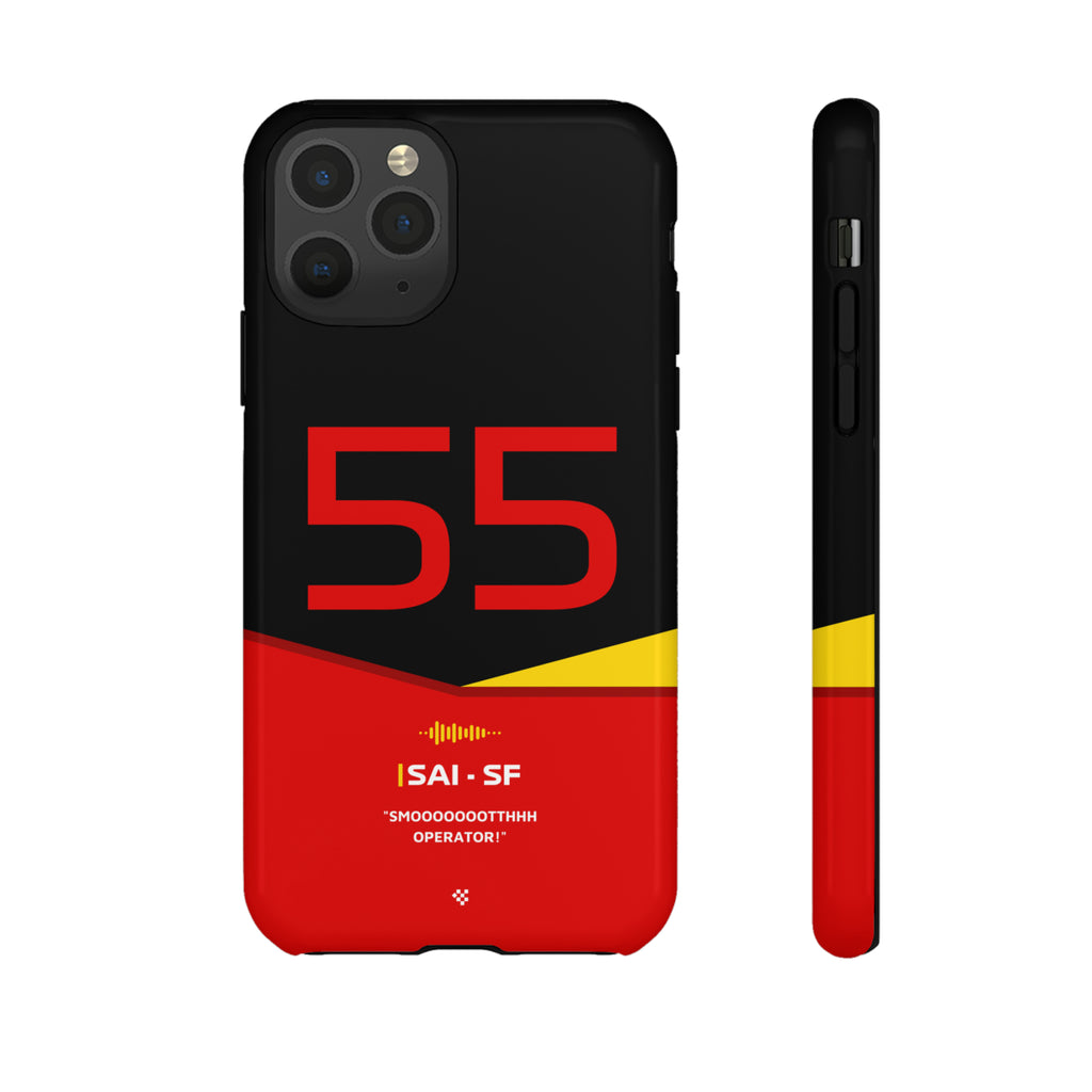 Carlos Sainz F1 Helmet Phone Case 2024 - NEVERLESS