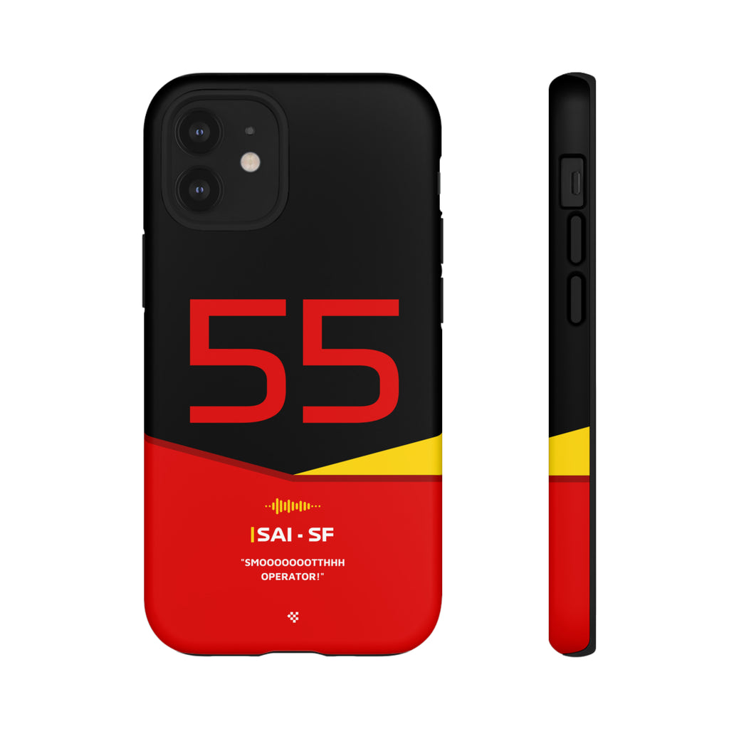 Carlos Sainz F1 Helmet Phone Case 2024 - NEVERLESS