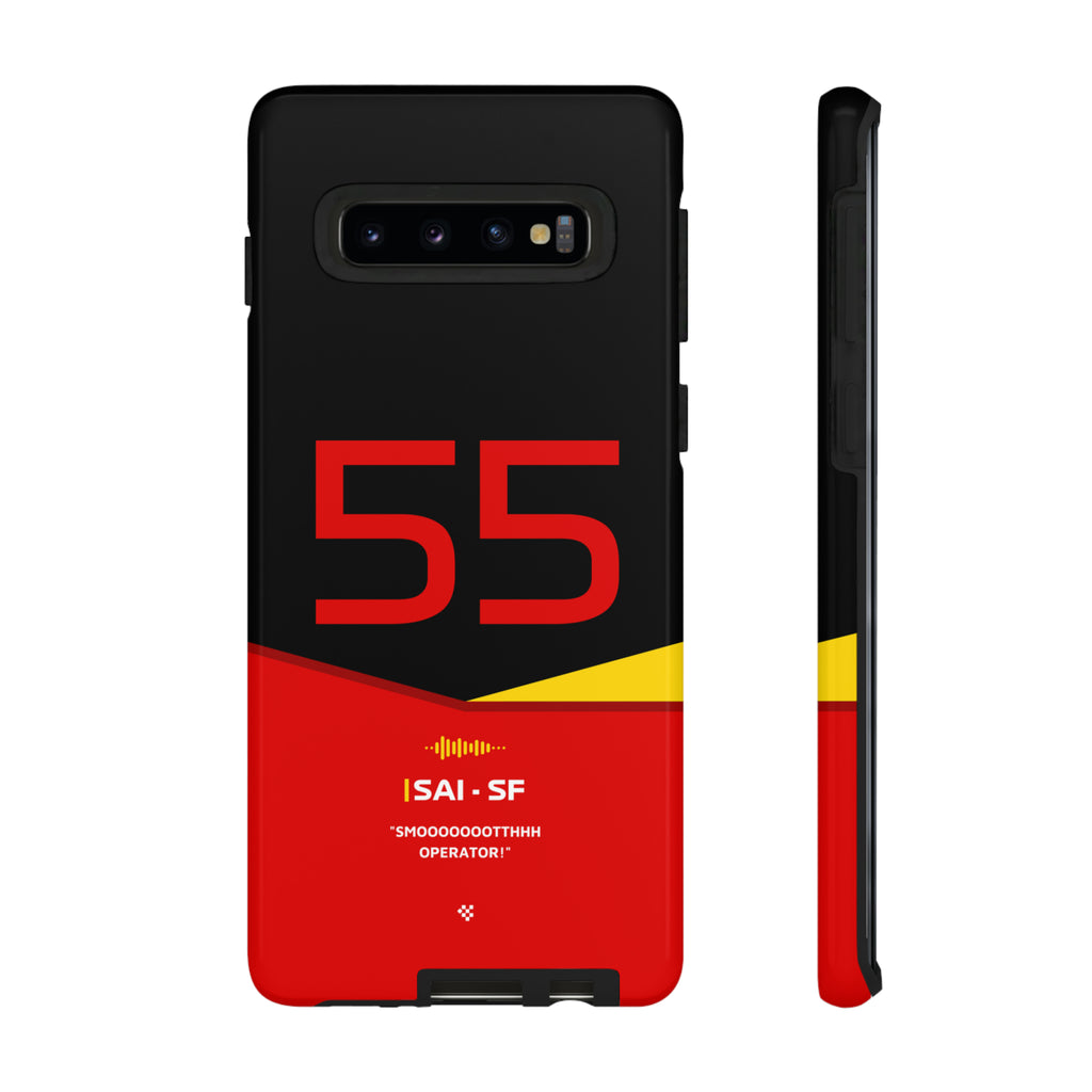 Carlos Sainz F1 Helmet Phone Case 2024 - NEVERLESS