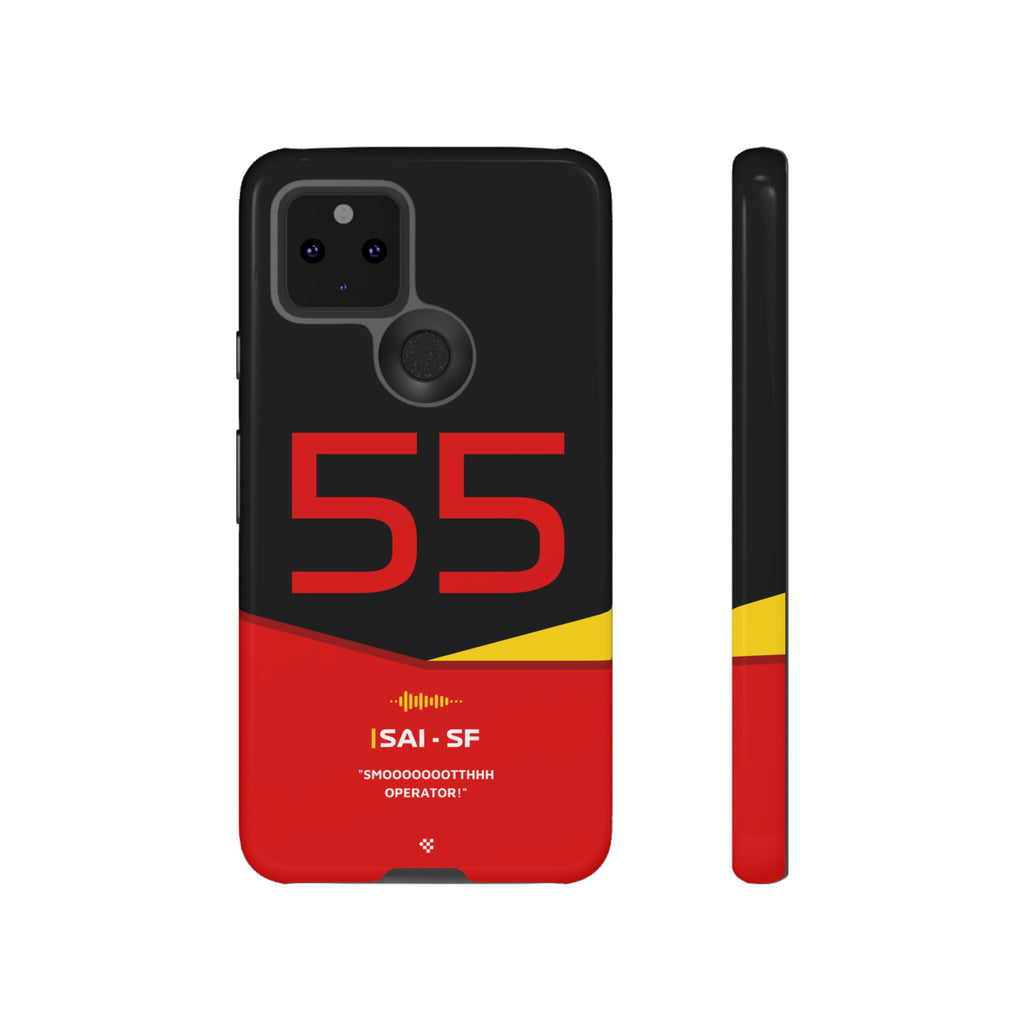 Carlos Sainz F1 Helmet Phone Case 2024 - NEVERLESS