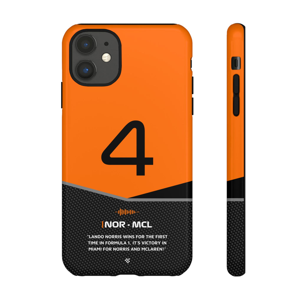 Lando Norris McLaren F1 Phone Case iPhone 11