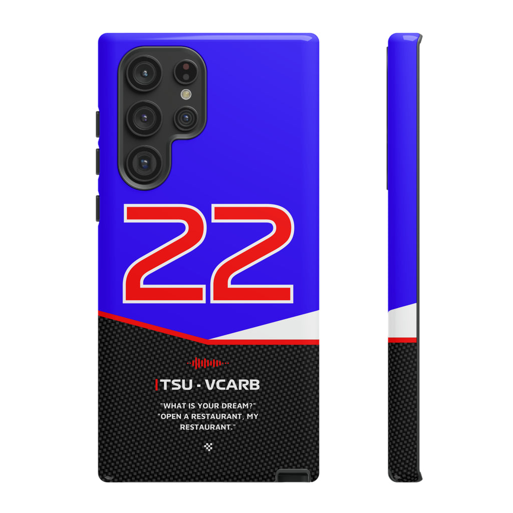 Yuki Tsunoda F1 Car Phone Case 2024 - NEVERLESS