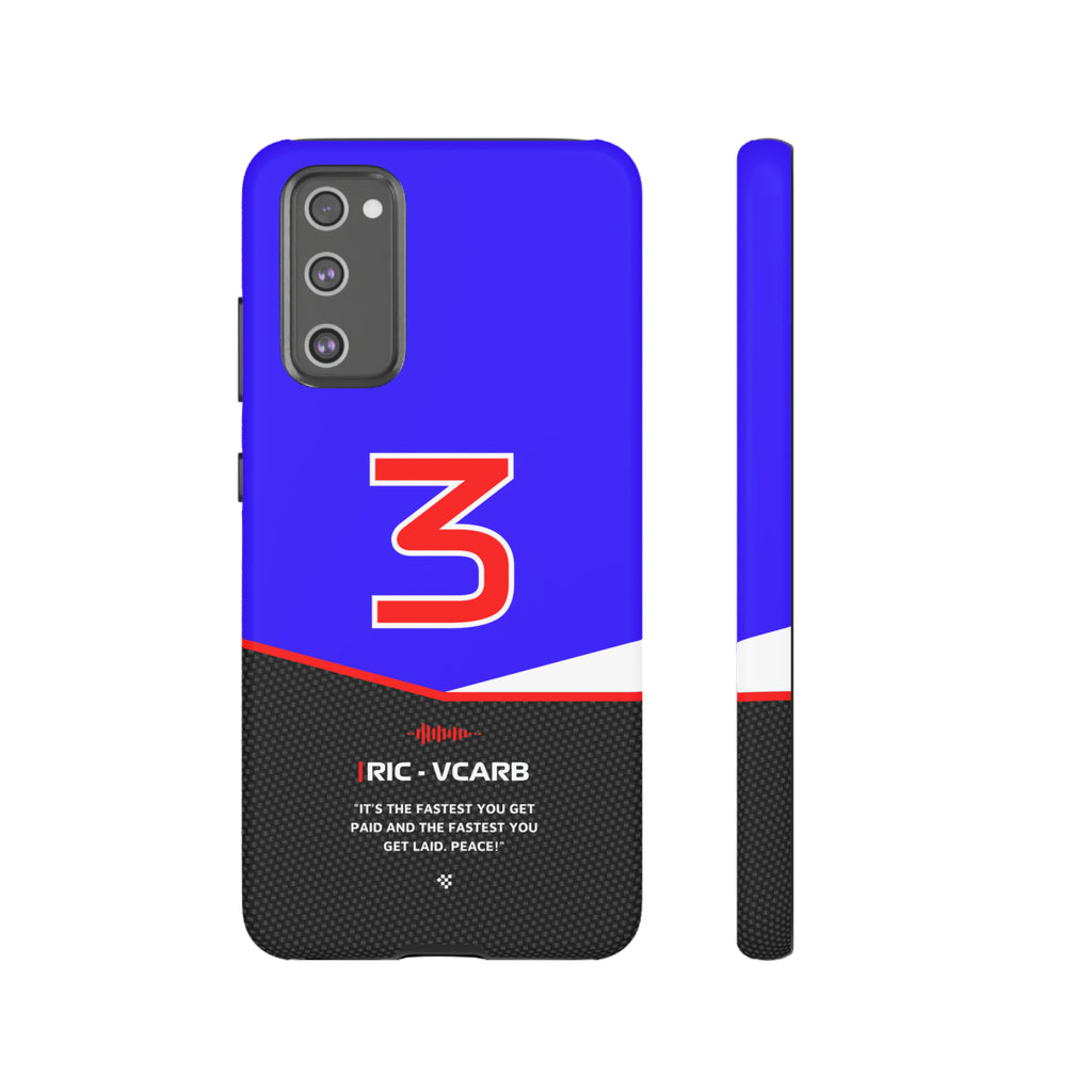 Daniel Ricciardo F1 Car Phone Case 2024 - NEVERLESS