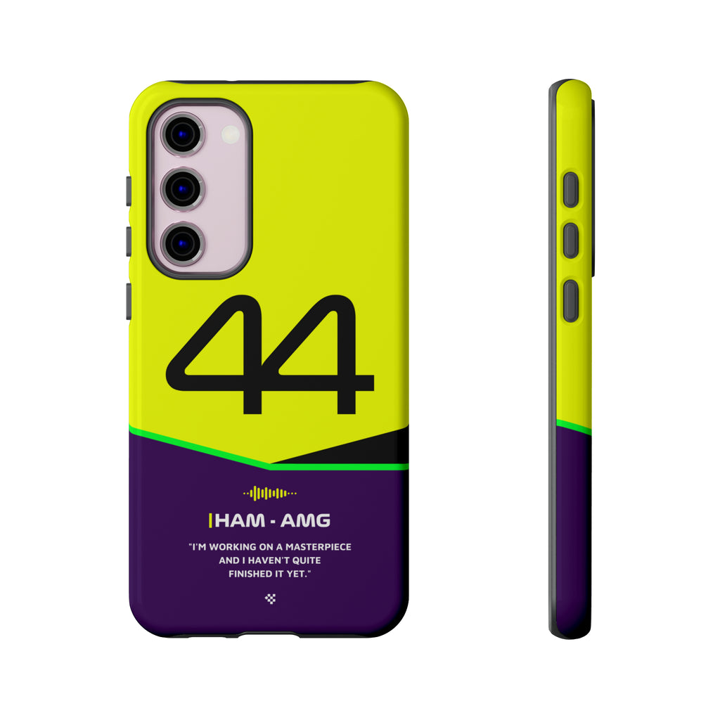 Lewis Hamilton F1 Helmet Phone Case 2024 - NEVERLESS