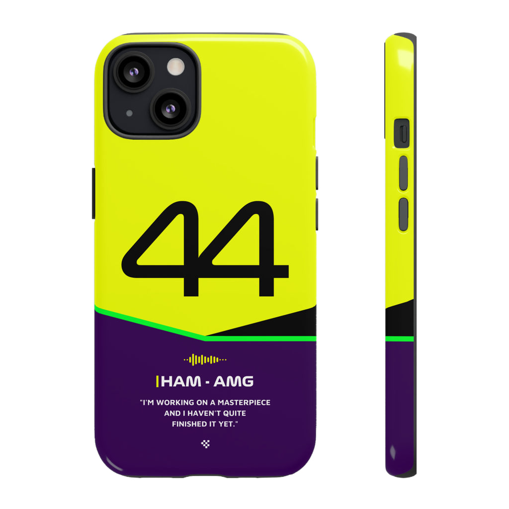 Lewis Hamilton F1 Helmet Phone Case 2024 - NEVERLESS