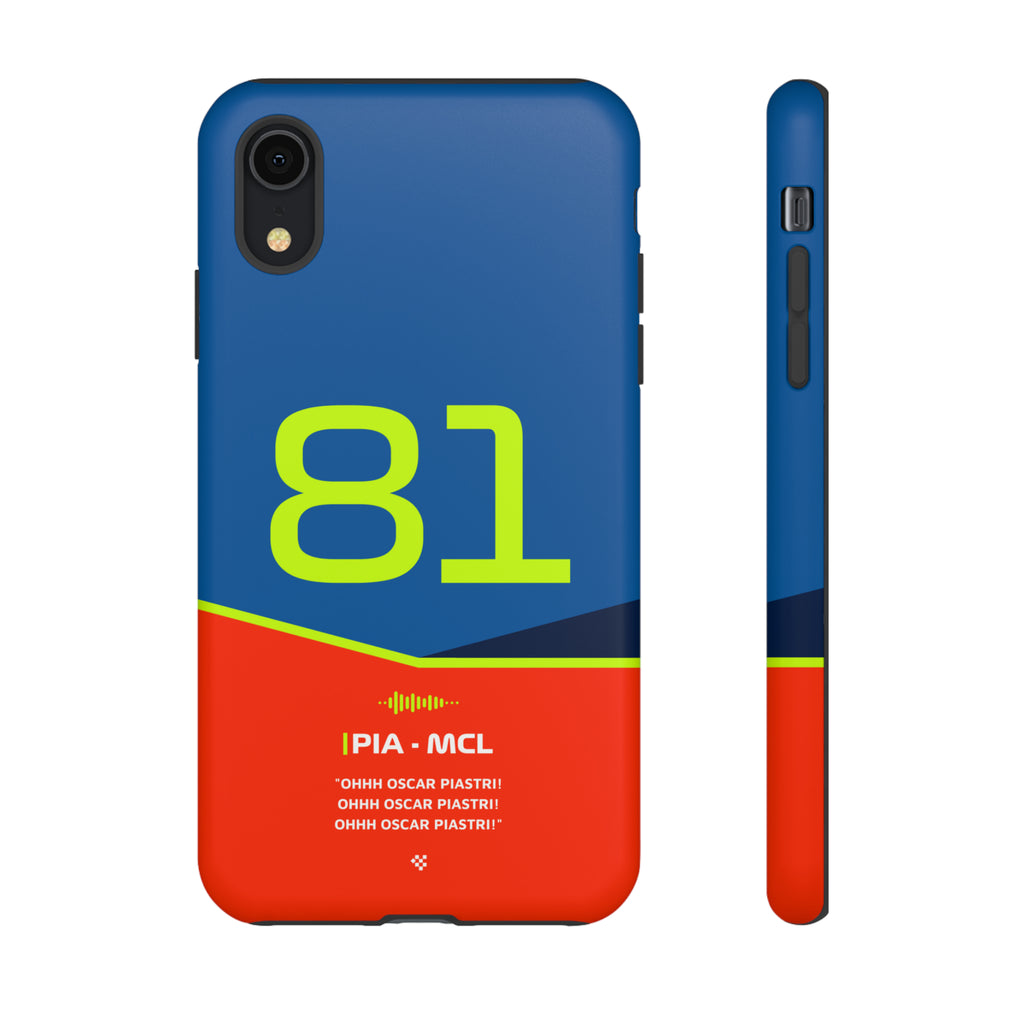 Oscar Piastri F1 Helmet Phone Case 2024 - NEVERLESS