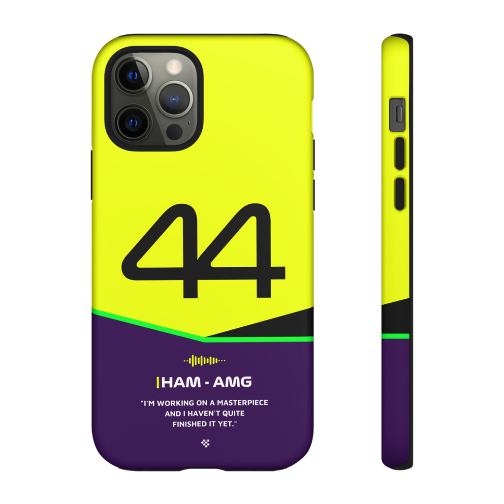 Lewis Hamilton F1 Helmet Phone Case 2024 - NEVERLESS