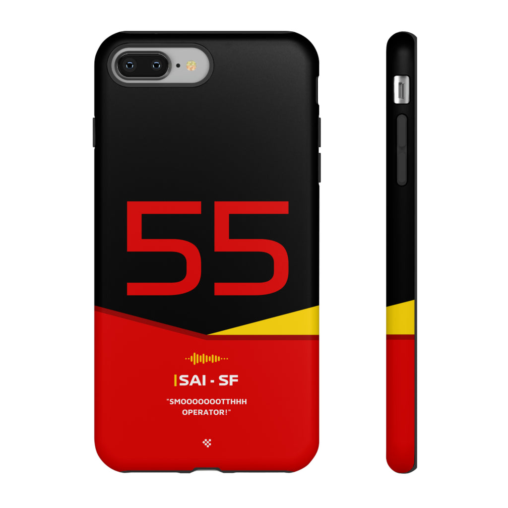 Carlos Sainz F1 Helmet Phone Case 2024 - NEVERLESS