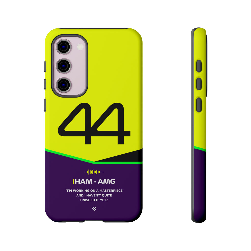 Lewis Hamilton F1 Helmet Phone Case 2024 - NEVERLESS
