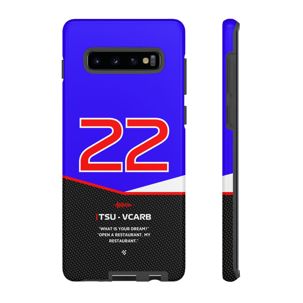 Yuki Tsunoda F1 Car Phone Case 2024 - NEVERLESS