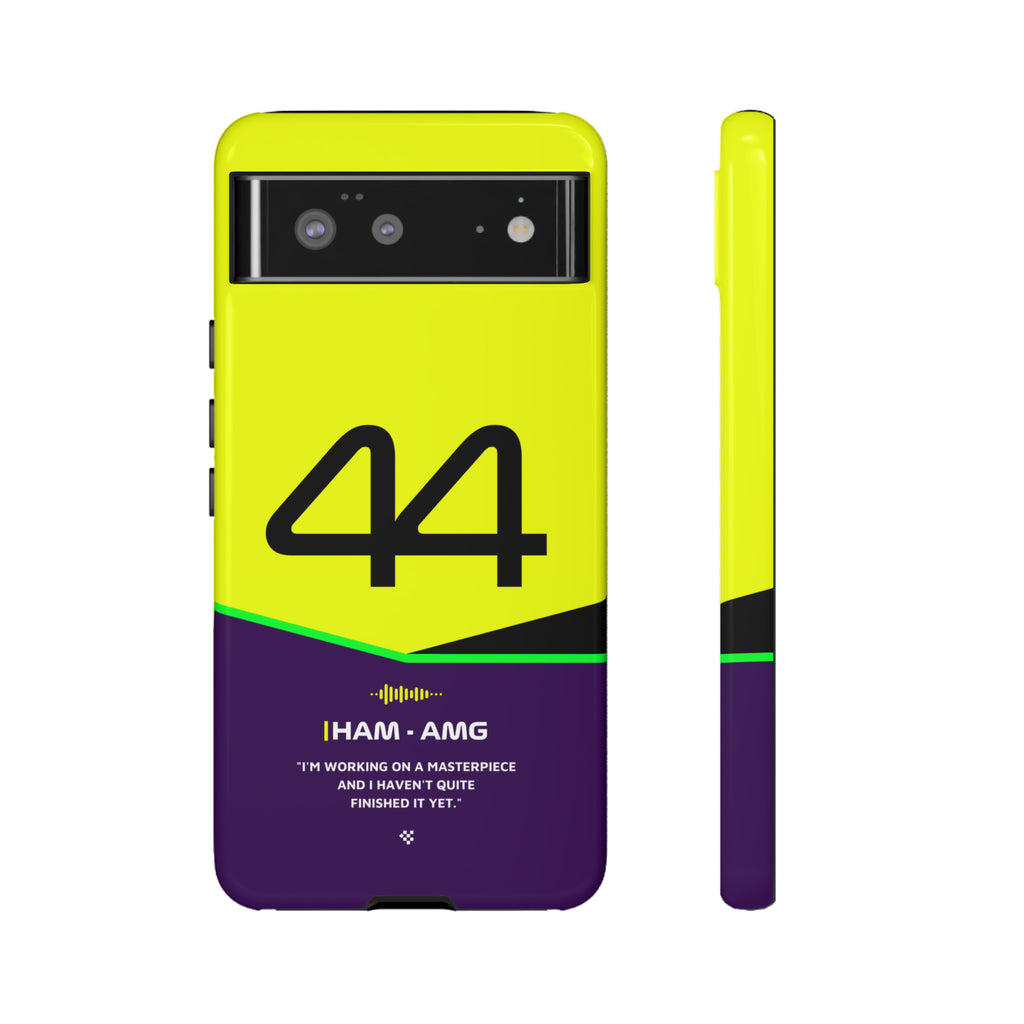 Lewis Hamilton F1 Helmet Phone Case 2024 - NEVERLESS