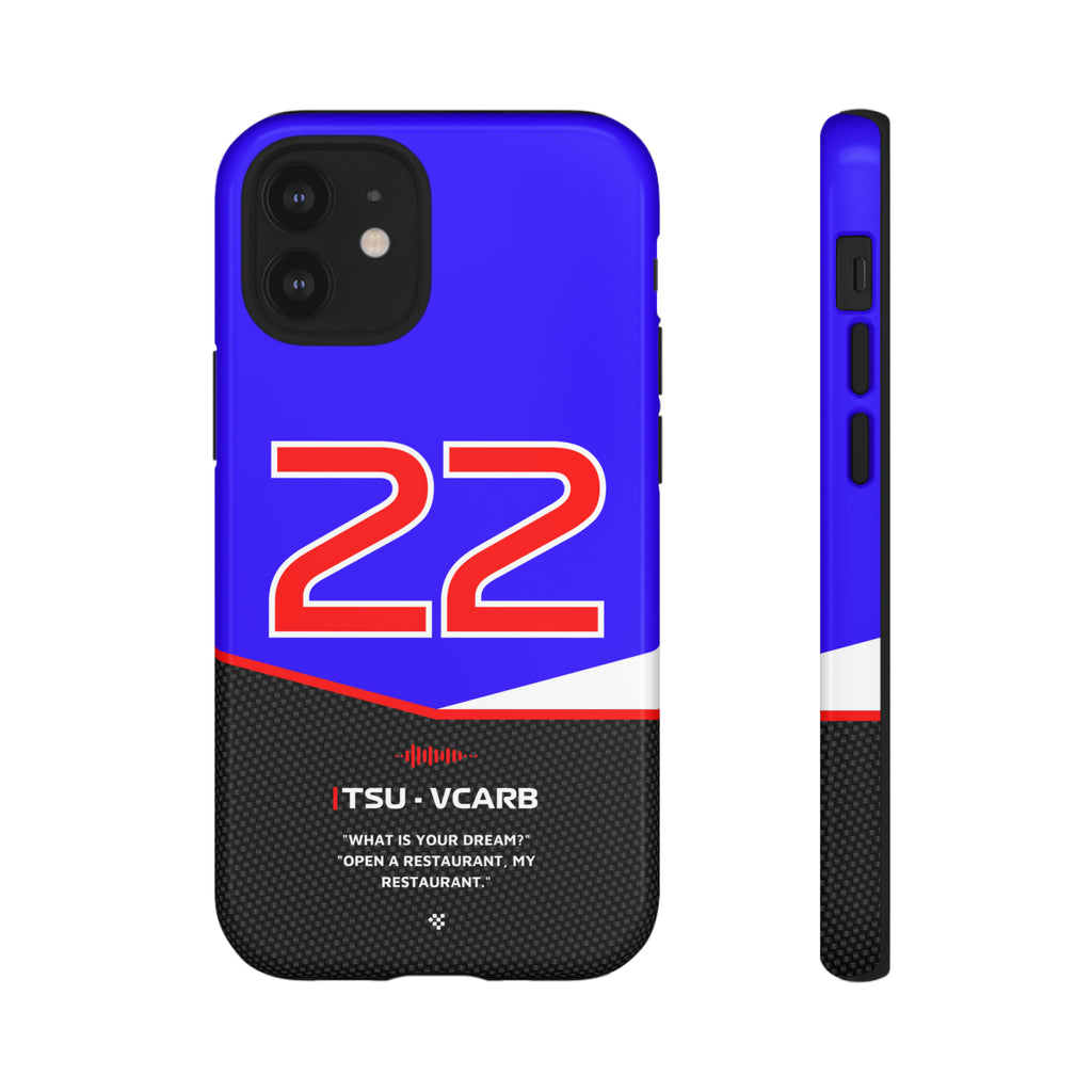 Yuki Tsunoda F1 Car Phone Case 2024 - NEVERLESS