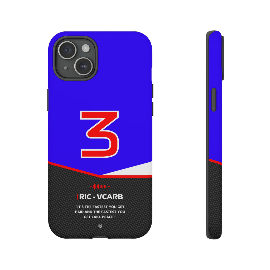Daniel Ricciardo F1 Car Phone Case 2024 - NEVERLESS