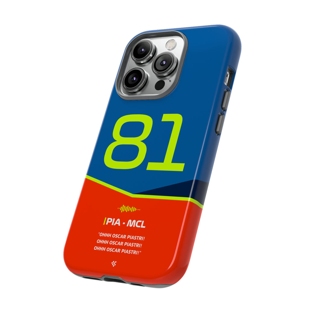Oscar Piastri F1 Helmet Phone Case 2024 - NEVERLESS