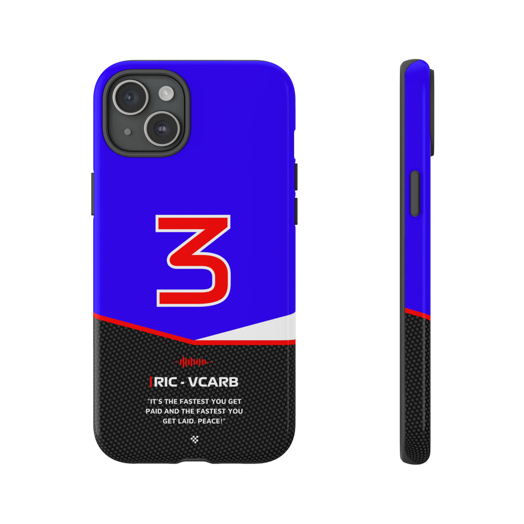 Daniel Ricciardo F1 Car Phone Case 2024 - NEVERLESS