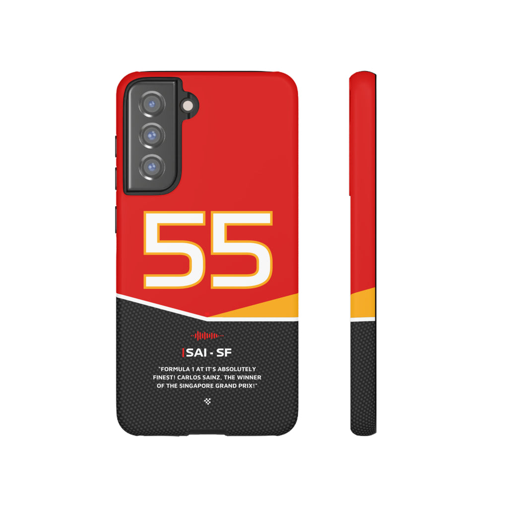 Carlos Sainz F1 Car Phone Case 2024 - NEVERLESS