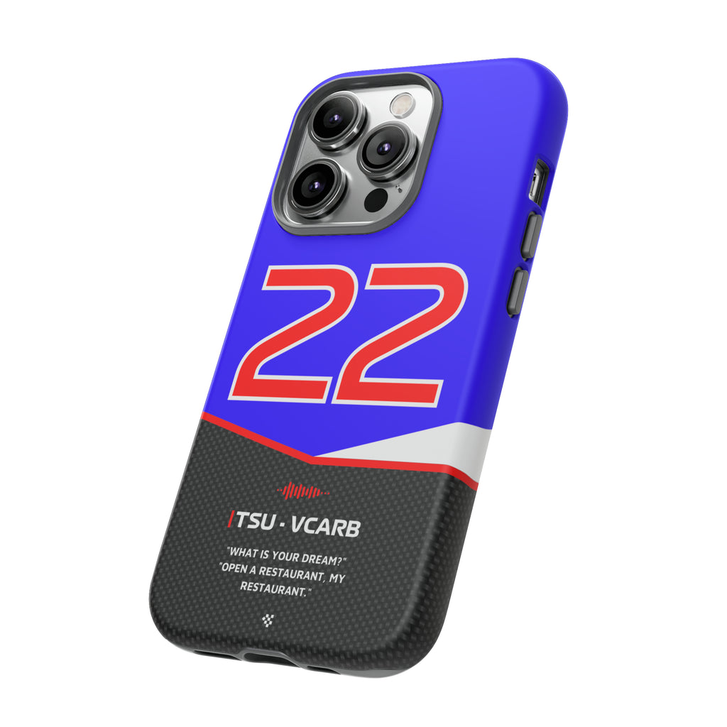 Yuki Tsunoda F1 Car Phone Case 2024 - NEVERLESS