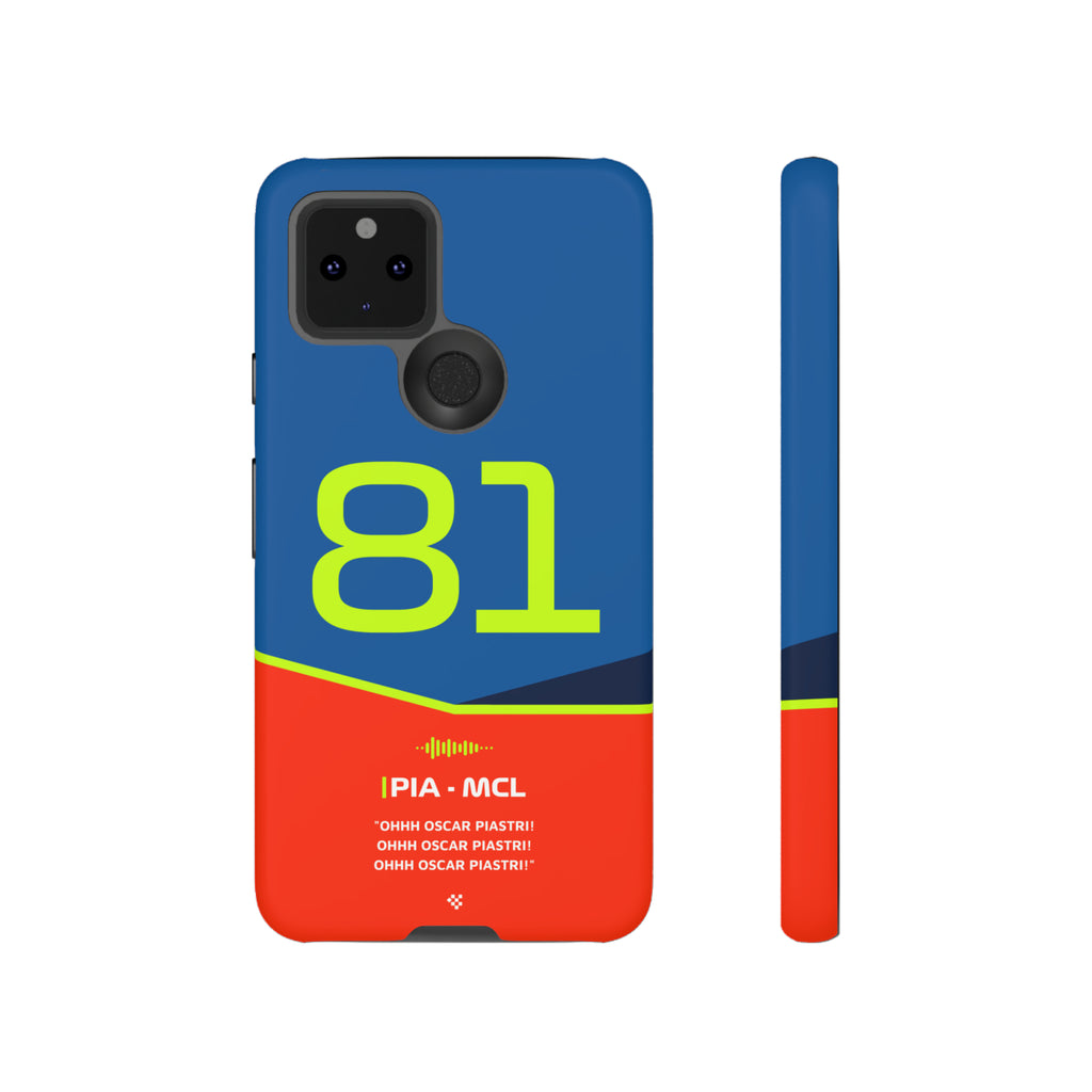 Oscar Piastri F1 Helmet Phone Case 2024 - NEVERLESS