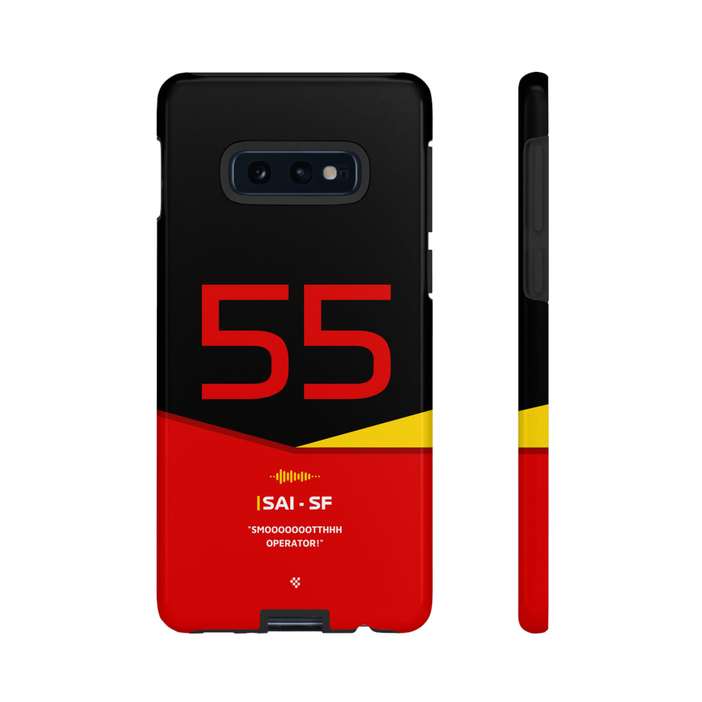 Carlos Sainz F1 Helmet Phone Case 2024 - NEVERLESS