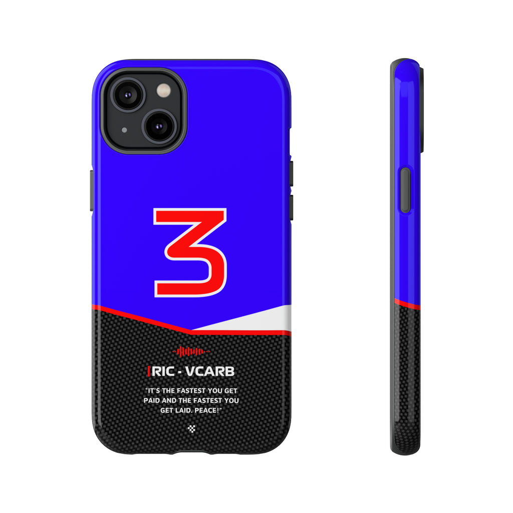 Daniel Ricciardo F1 Car Phone Case 2024 - NEVERLESS