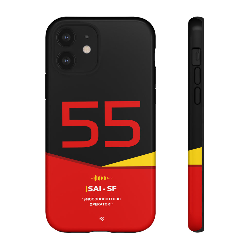 Carlos Sainz F1 Helmet Phone Case 2024 - NEVERLESS