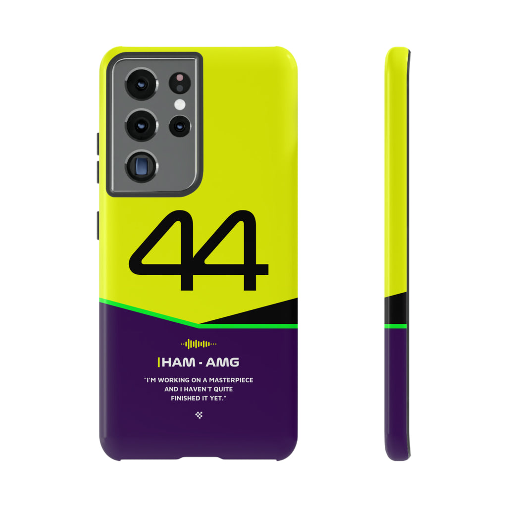 Lewis Hamilton F1 Helmet Phone Case 2024 - NEVERLESS