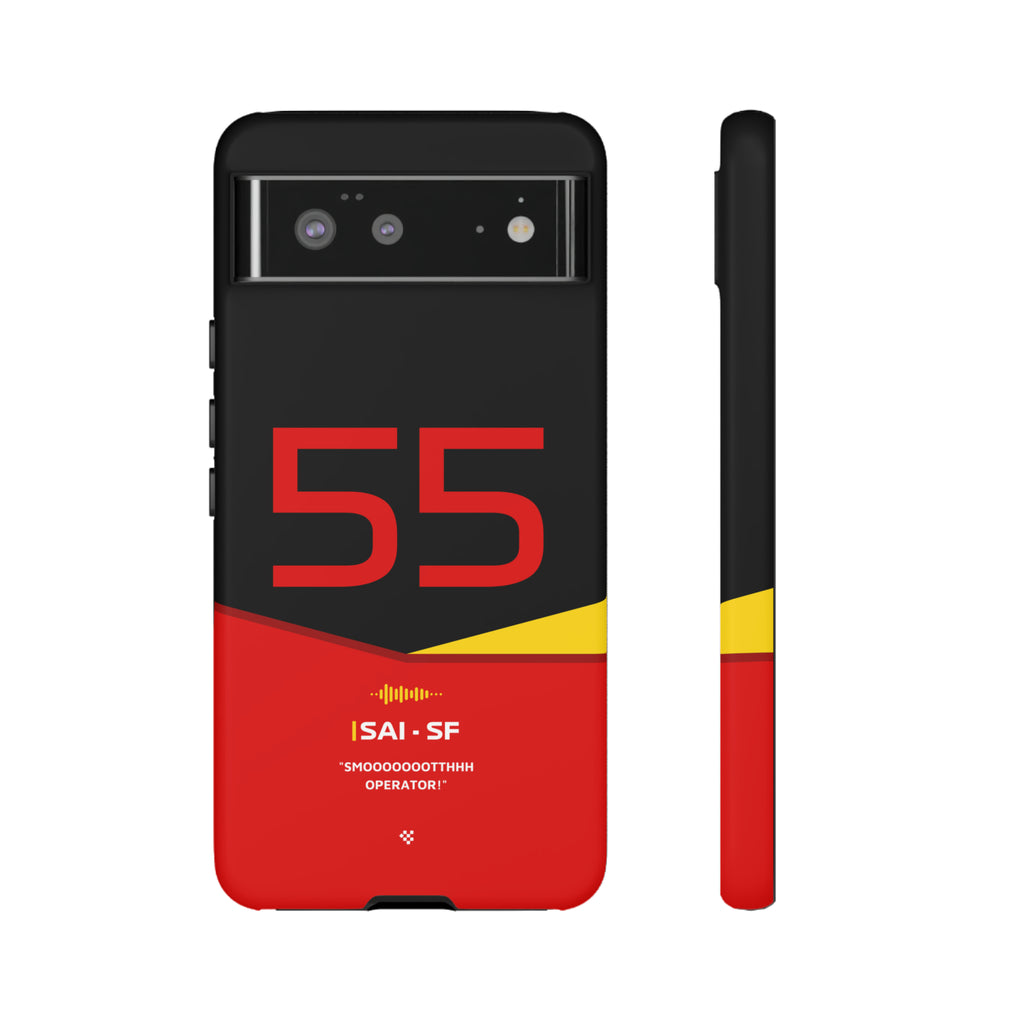 Carlos Sainz F1 Helmet Phone Case 2024 - NEVERLESS