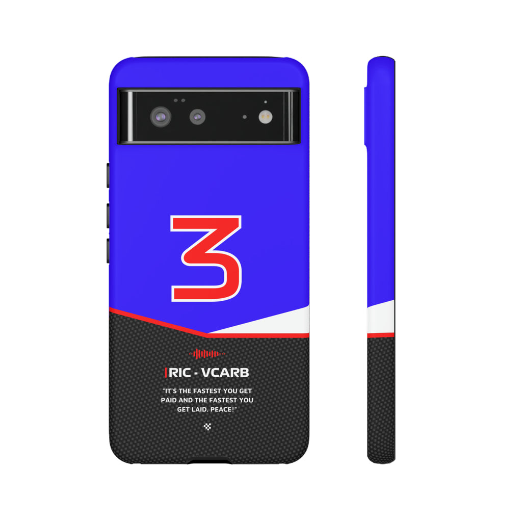 Daniel Ricciardo F1 Car Phone Case 2024 - NEVERLESS