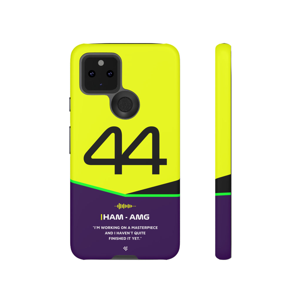 Lewis Hamilton F1 Helmet Phone Case 2024 - NEVERLESS