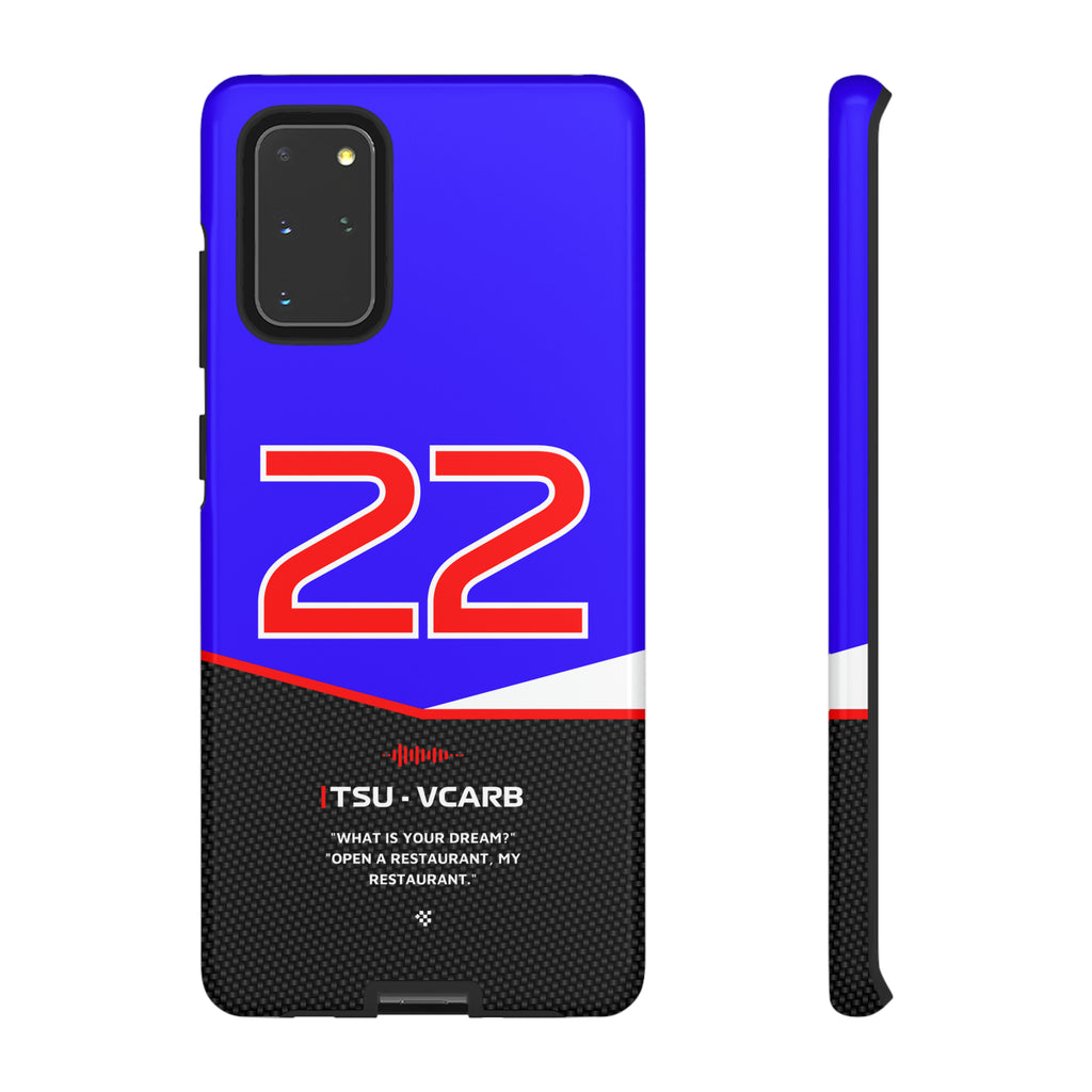 Yuki Tsunoda F1 Car Phone Case 2024 - NEVERLESS