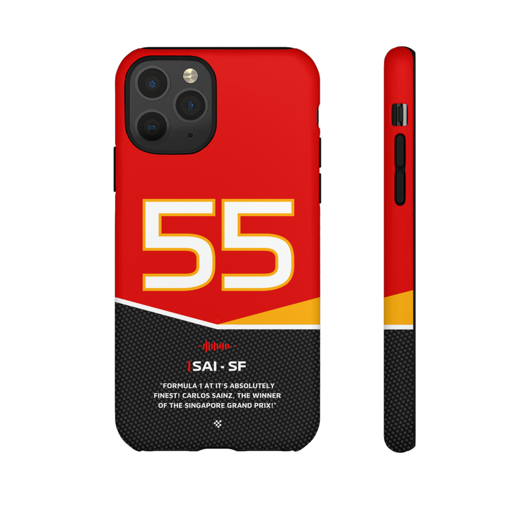 Carlos Sainz F1 Car Phone Case 2024 - NEVERLESS