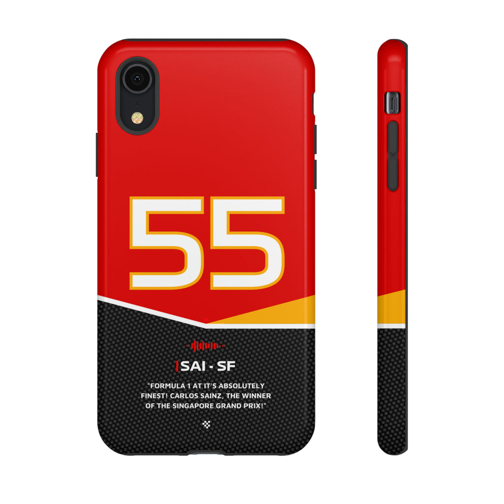 Carlos Sainz F1 Car Phone Case 2024 - NEVERLESS
