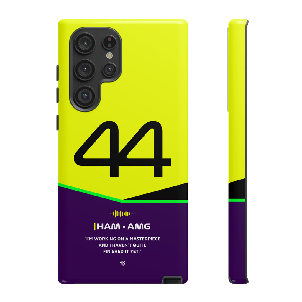 Lewis Hamilton F1 Helmet Phone Case 2024 - NEVERLESS