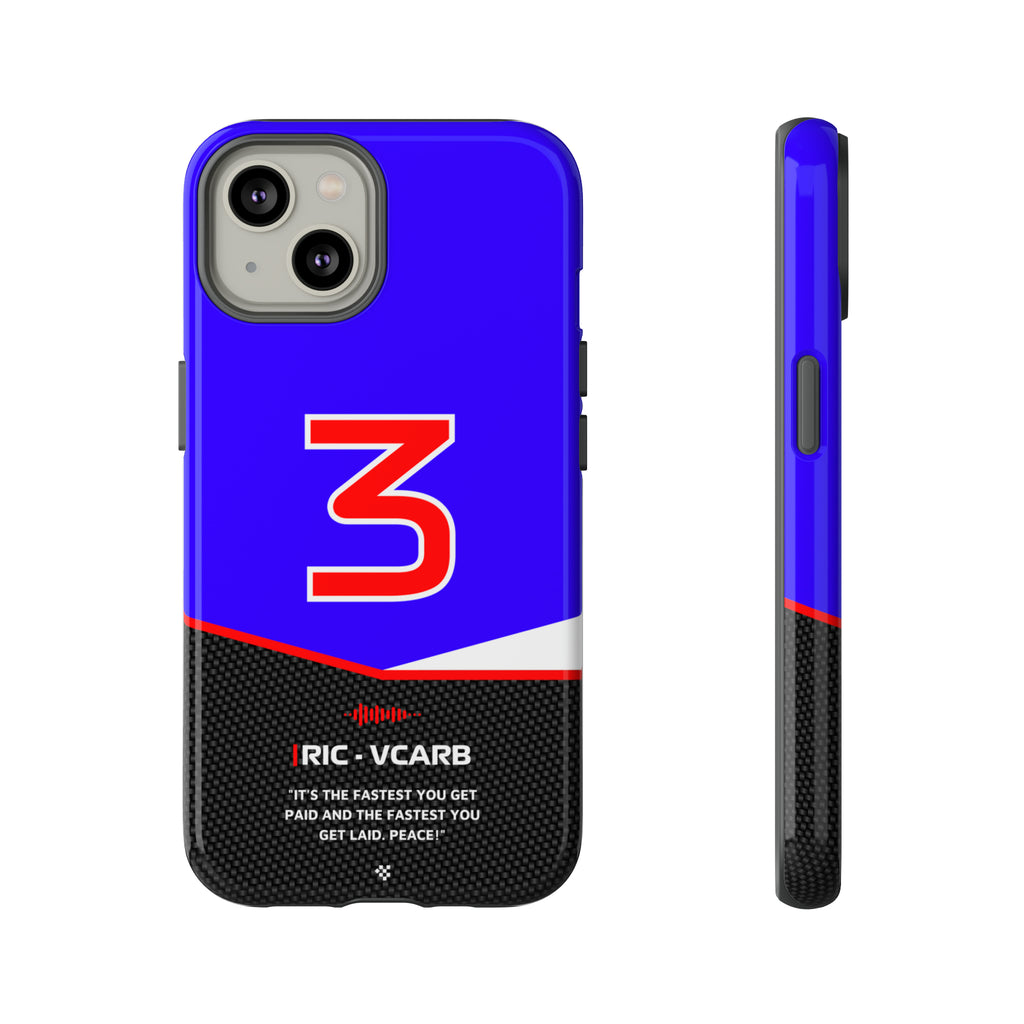 Daniel Ricciardo F1 Car Phone Case 2024 - NEVERLESS