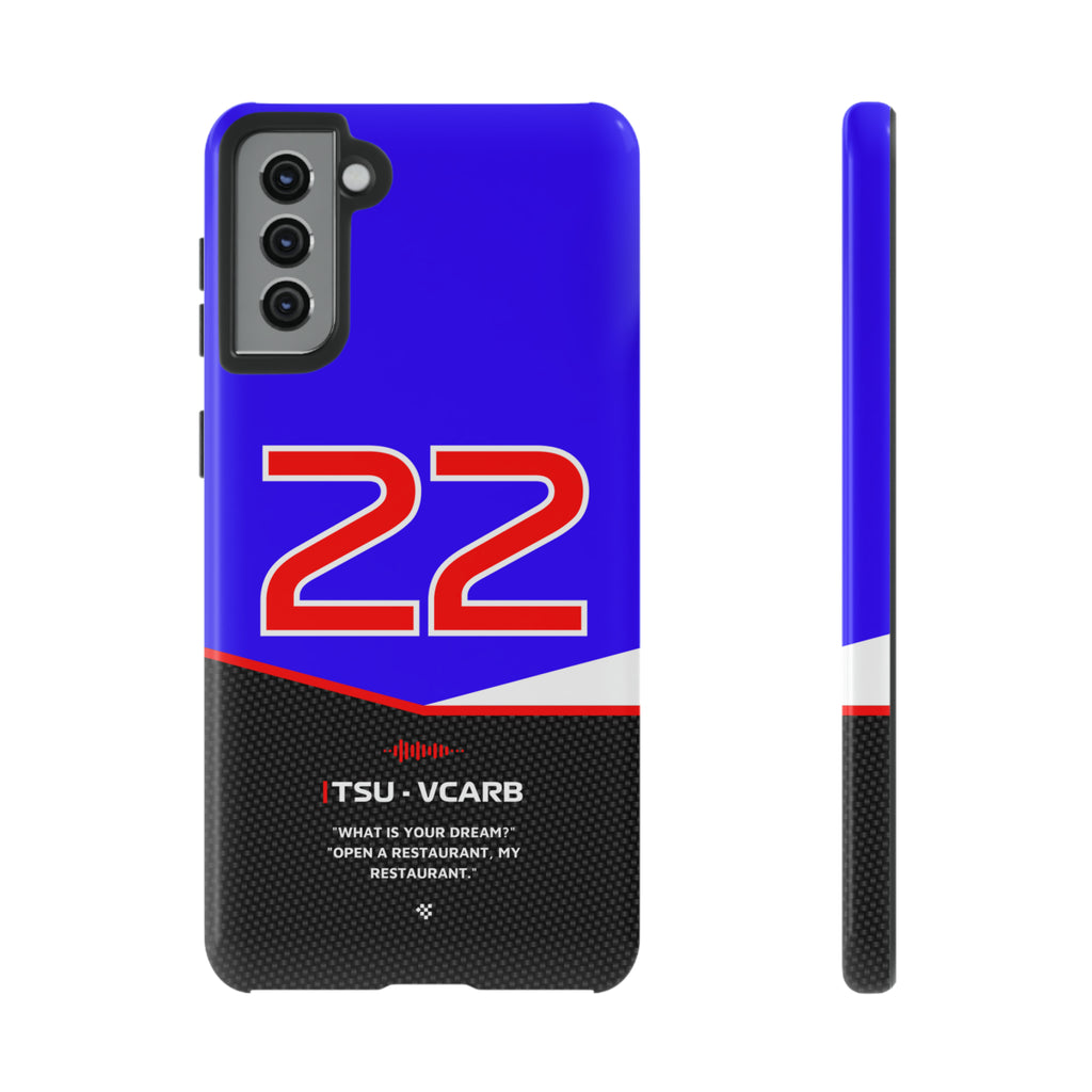 Yuki Tsunoda F1 Car Phone Case 2024 - NEVERLESS