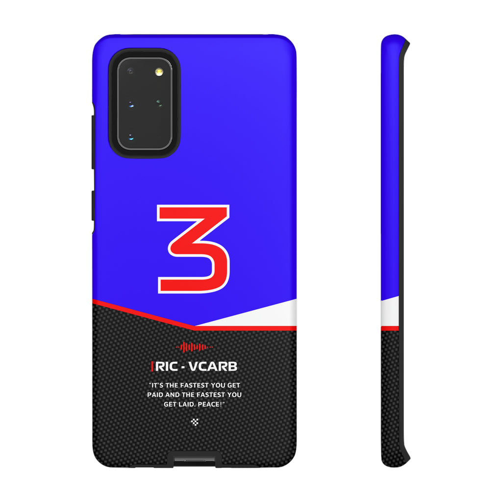 Daniel Ricciardo F1 Car Phone Case 2024 - NEVERLESS