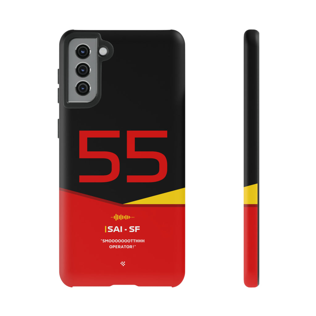 Carlos Sainz F1 Helmet Phone Case 2024 - NEVERLESS