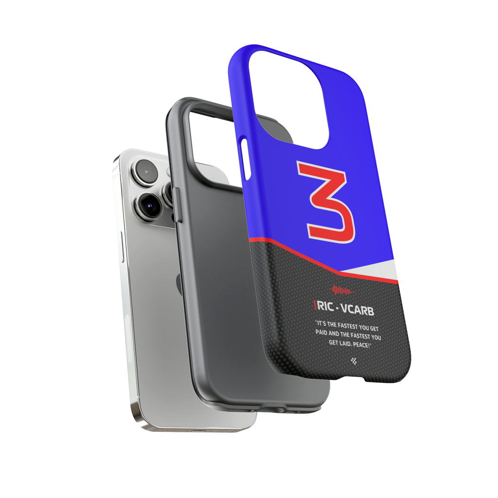Daniel Ricciardo F1 Car Phone Case 2024 - NEVERLESS