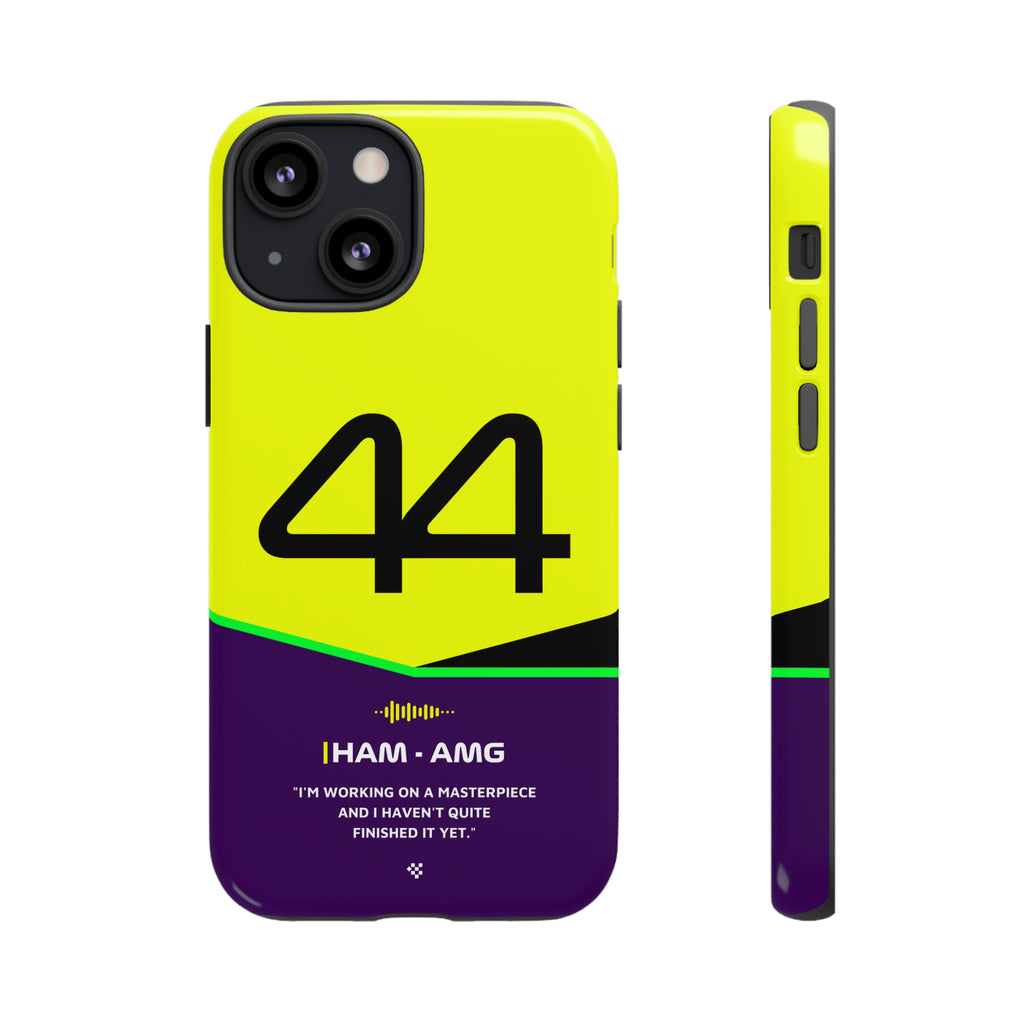 Lewis Hamilton F1 Helmet Phone Case 2024 - NEVERLESS