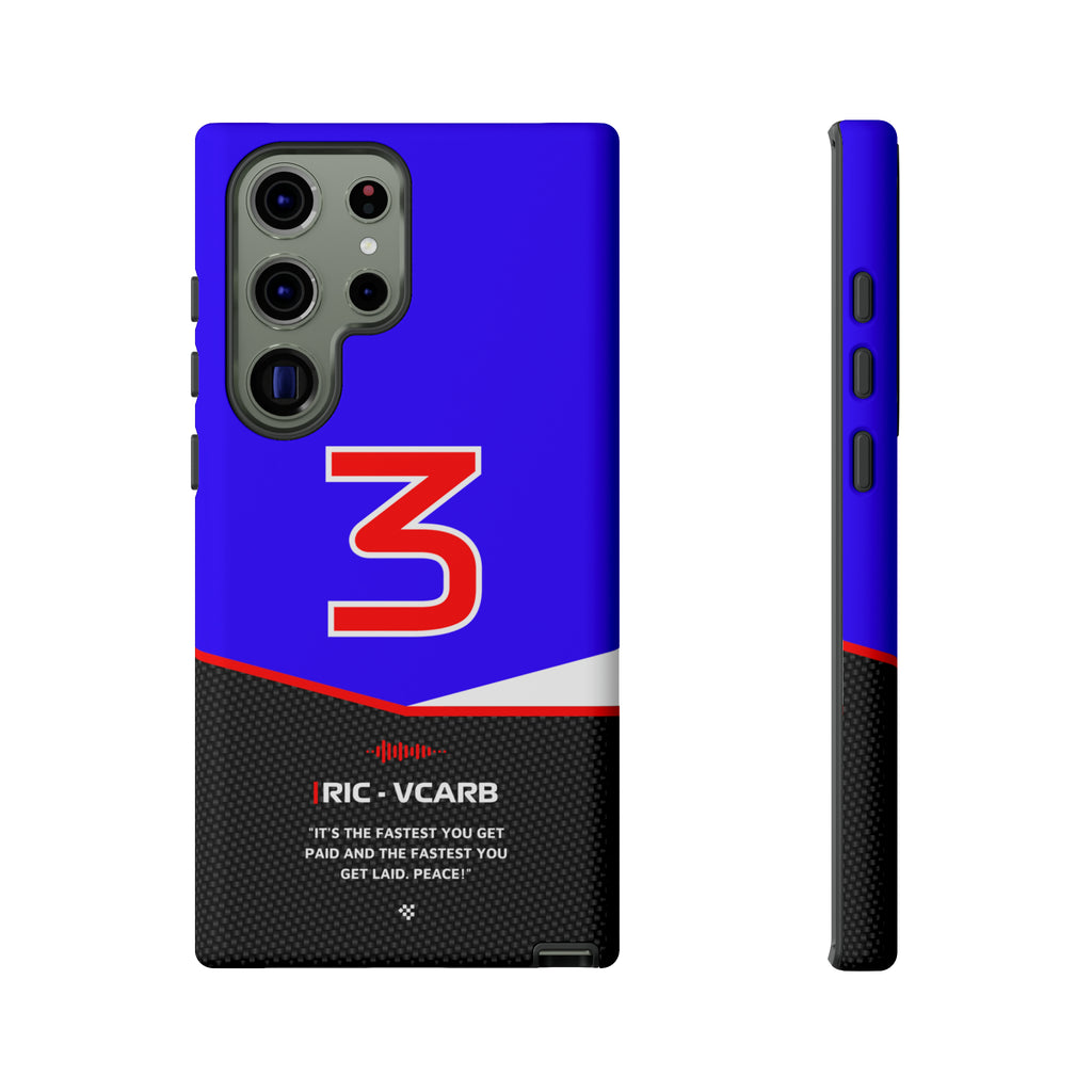 Daniel Ricciardo F1 Car Phone Case 2024 - NEVERLESS